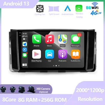 Avto Radio Carplay Android 13 Video Predvajalnik Za Hyundai H350 2015 - 2021 Navigacija GPS Android Auto DSP 4G BT Wifi Ne 2din DVD