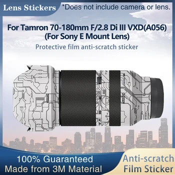 Za Tamron 70-180mm F2.8 Di III VXD (Za Sony E Mount) A056 Objektiv Nalepke Zaščitna Kožo Film Kit Kože film plašč 70-180 F/2.8