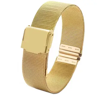 PCAVO Milanese Zanke ženska Preprosto watchband 12 13 14 15 16 17 18 19 20 22 mm kovinski vezavi modni trend zapestnica Za DW AR