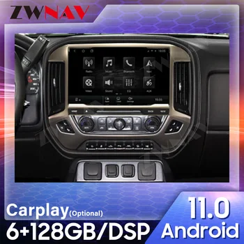 Za GMC TS10 Tesla Slog Android Avto GPS Navigacija Multimedia Player Avto Radio Vodja Enote Igralec