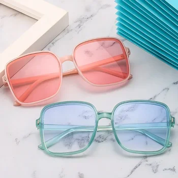 Novo Riž Rezanih Kvadratnih sončna Očala sončna Očala Mode Za Ženske UV Zaščito Retro sončna Očala Visual Jasnost