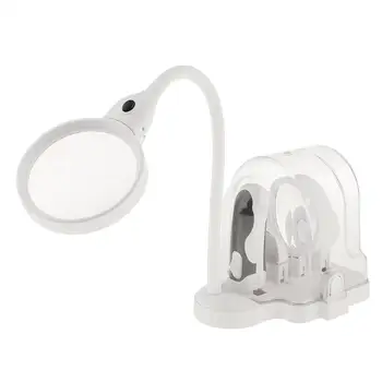 LED Pomoč Roko Povečevalno Steklo, Ročni 2.5 X 5X 16X EU Plug