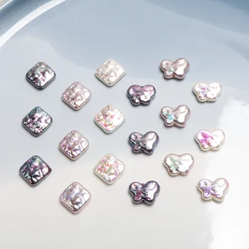 Retro Baročnem slogu fantasy barve metulj diamond imitacije lupini pearl DIY ročno izdelan nakit uhani, pribor materialov