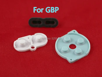 10sets Za GBP Gume Prevodni Gumbi A B D tipke za GameBoy Žep Silikonske Blazinice Start Izberite Tipkovnico rezervnih delov