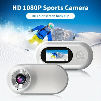 1080P Magnetni Palec Fotoaparat - Mini Šport Kamera, Idealna Za Kolesarjenje, Potovanja, Šport Vlogging S Prenosno Kamero Dodatki
