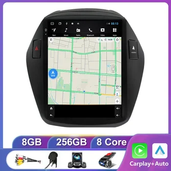 Android 13 avtoradia Za Hyundai Tucson 2 LM IX35 2009-2015 Večpredstavnostna Video Predvajalnik Navigacija GPS Carplay Stereo 4G+WIFI DSP