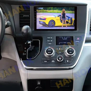 za Toyota Sienna 2015~2024 9 inch zaslon na Dotik, Android Avto Radion Multimedijski Predvajalnik, GPS Navigacijska pomoč Parkirno Kamero OBD