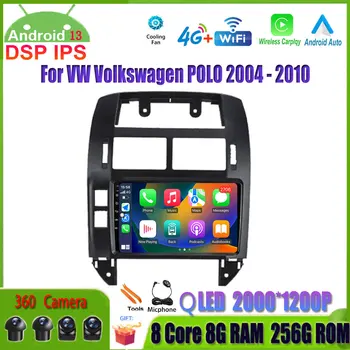 GPS Navigacija Za VW Volkswagen POLO 2004 - 2010 Android 13 Brezžični Carplay Avto Radio Stereo Multimedijske Bluetooth Video Wifi