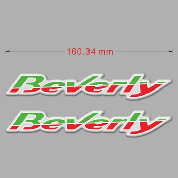 Za Piaggio Beverly 3D Emblem Značko Logotip Nalepke Dvig SKUTER 125 300 350 500 Nalepko motorno kolo MOTO 2016 2017 2018 2019 2020