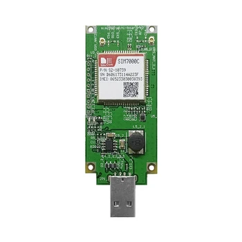 SIM7000C USB Adapter B1/B3/B5/B8, NB-Is Modul LTE CAT-M1(eMTC) GNSS (GPS,GLONASS ) konkurenčni z SIM900 in SIM800