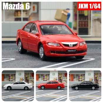 1:64 Mazda 6 Miniaturni Model, JKM 1/64 Premium Klasična Igrača Avto Vozil, Brezplačna Kolesa Diecast Cinkove Zlitine Kovin Zbirka Darilo