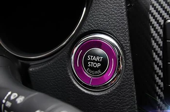 Tipka za začetek Obroč Vžiga Tipka za Preklop Obroč Pribor za Vozila Avto Styling Stikalo za Dekoracijo za Nissan X-Trail 2014